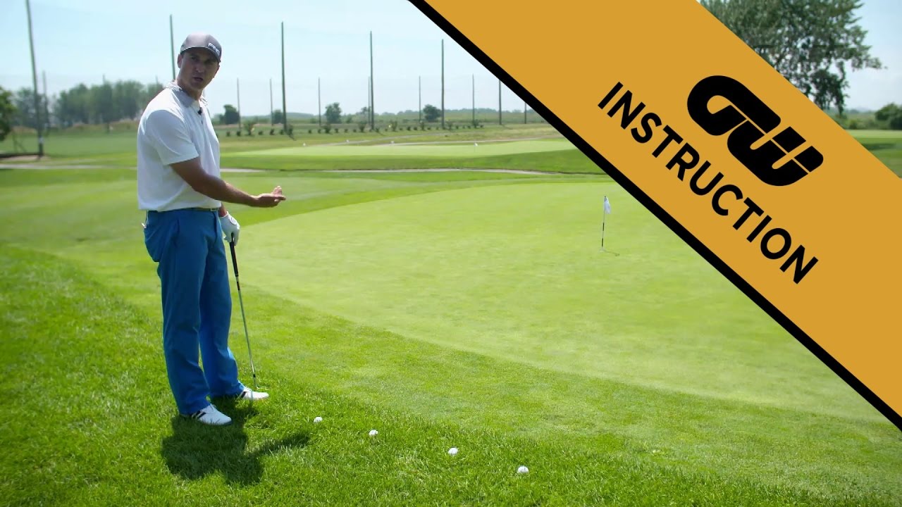 Instruction Peaceful golf Putting from off the green YouTube