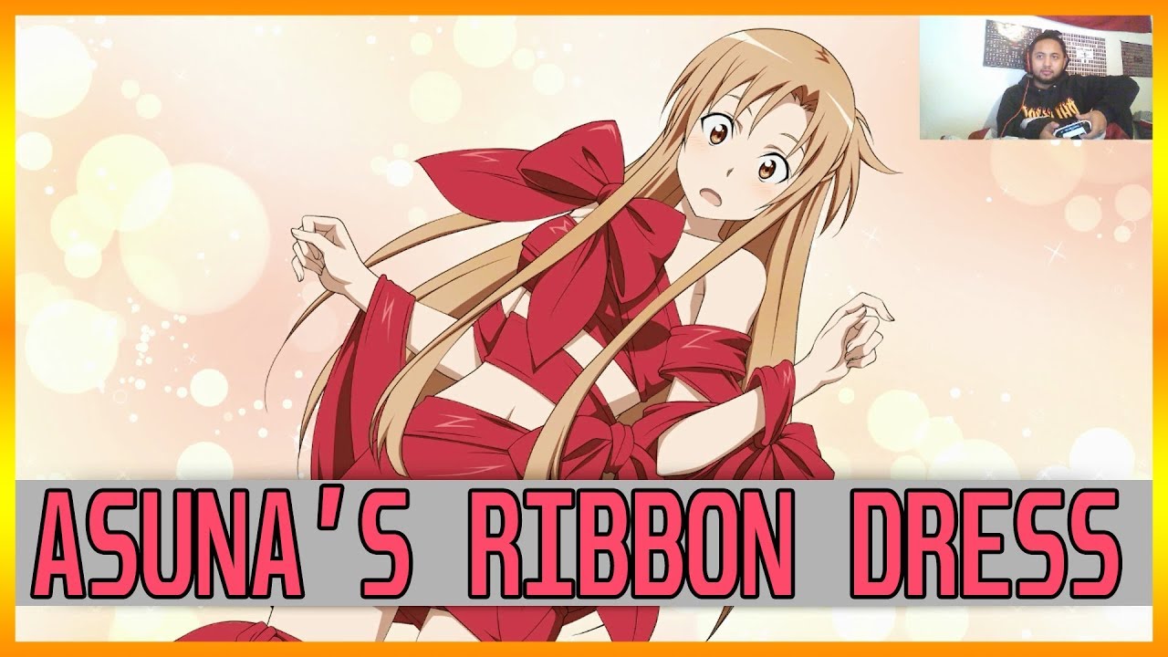 asuna red dress Sword Art Online Fatal Bullet - Asuna's Ribbon Dress