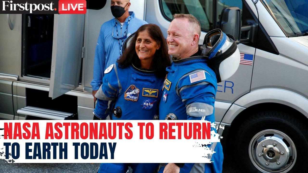 ⁣Sunita Williams' Return LIVE: SpaceX's Crew-10 Docks At ISS to Bring NASA Astronauts |Butc