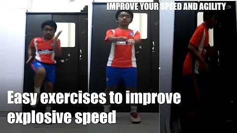 5 Effective Explosive Speed Exercises | No Equipment/Body weight Training You Can Do Anywhere