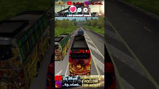 Tourist bus driving  #ets2 #ets2india #ets2indianbus #ets2touristbus #ets2busmod #remix #viral #bus