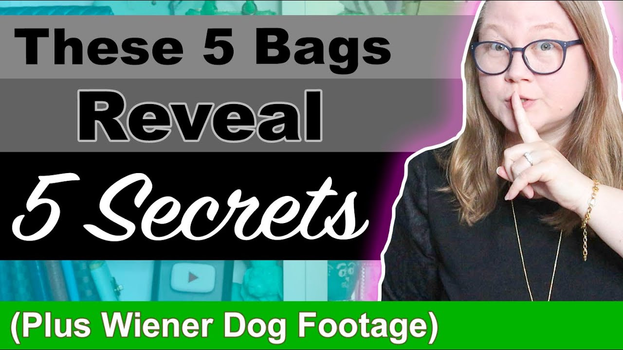 These 5 Bags Reveal 5 Secrets (About Me) || Bag Don't Lie: Secrets ...