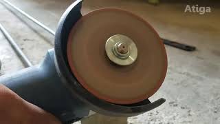 ASMR Suara potong Besi 10 pakai Gerinda