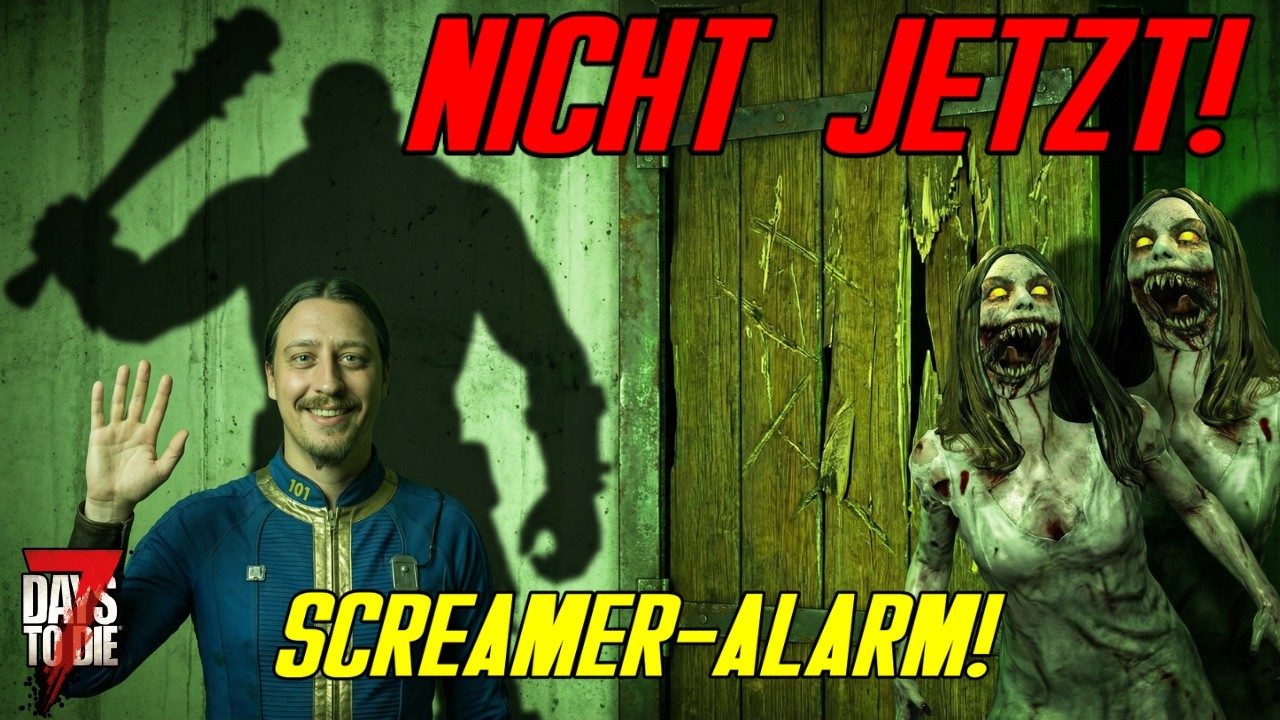 KLOPF, KLOPF! 🧟‍♂️ Unerwarteter Besuch bei der Abmoderation | 7D2D Wasteland Mod #16