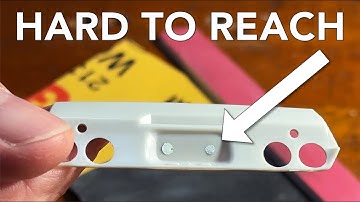 Schuren op krappe plekken