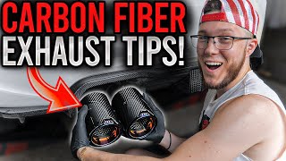 The Most JAW DROPPING BMW M2 Carbon Fiber Titanium Exhaust Tips!