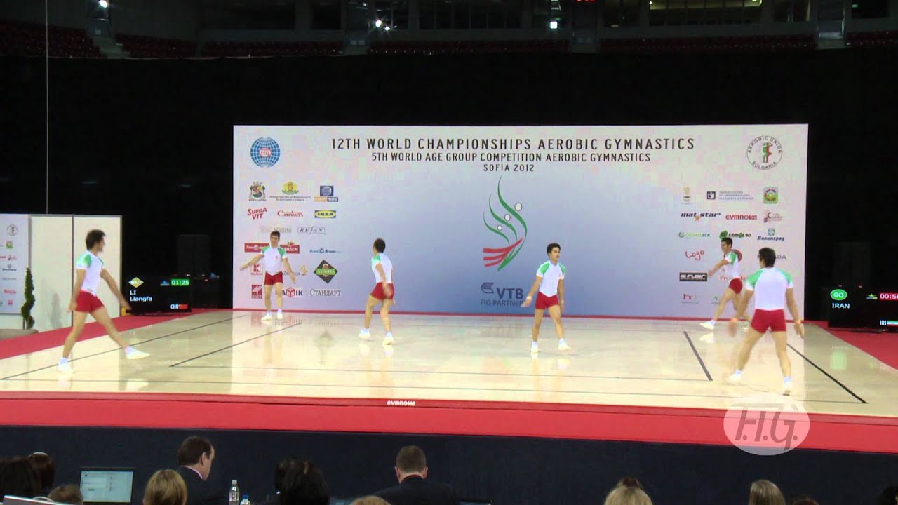 Group IRAN - Aerobic Worlds 2012