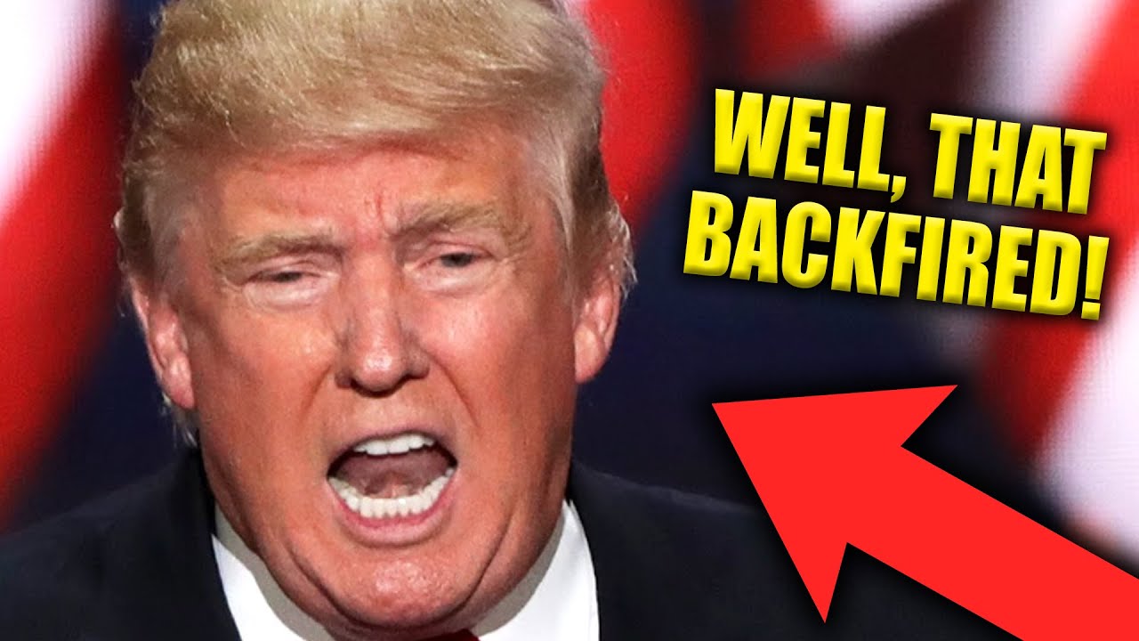 Trump’s Political Stunt BLOWS UP In His Face... He's PANICKING!