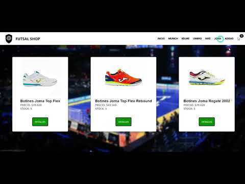Proyecto Final de React JS (CoderHouse) sobre un e-commerce de Botines de Futsal
