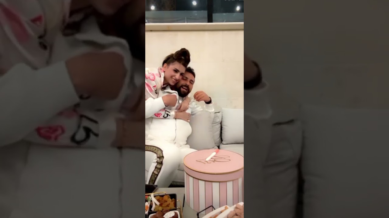 ننوش حامل للمرة الثالثة 😍 ردة فعل ريتشو🥹