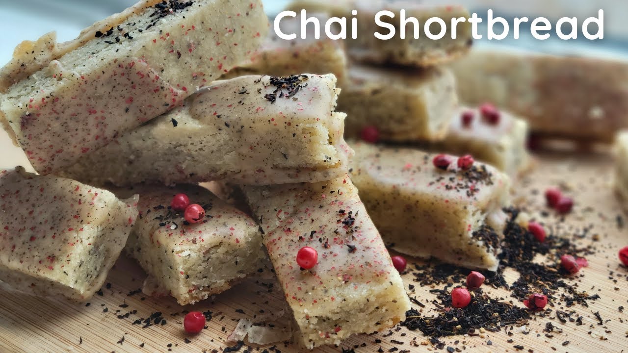 Chai Shortbread Cookies (Buttery, Gently Spiced, Not Too Sweet)
