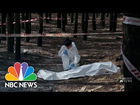 Investigators Search For More Bodies In Ukrainian Town&rsquo;s Mass Grave