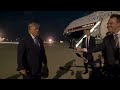 President Trump Gaggles With Press at Los Angeles International Airport, Aug. 4, 2026
