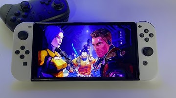 Borderlands 2 - REVIEW - Borderlands Legendary Collection | Switch OLED handheld gameplay