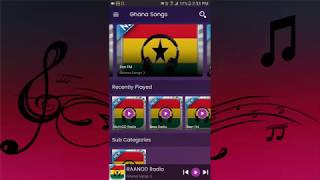 Ghana Songs: Ghana Radio FM, Stations Online Free screenshot 1