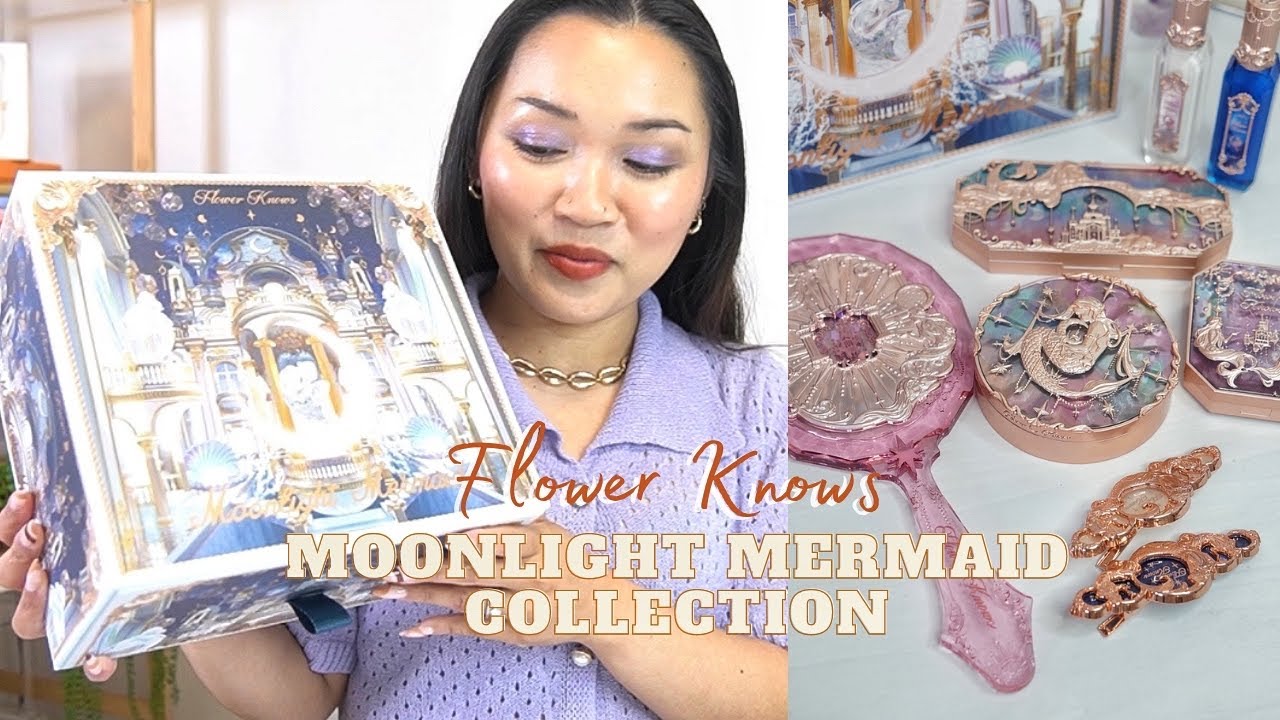 Moonlight Mermaid Five-Color Jewelry Eyeshadow Palette