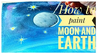 earth easy beginners acrylic painting