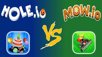 Hole.io vs. Mow.io | Which Is The Better Game? | Part 20