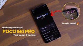 UPDATE POCO M6 PRO PATCH MEI ⚡ GAMING & BATERAI TEST