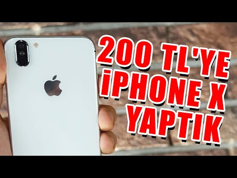 iPhone 6'yı 200TL'ye iPhone X'a Çevirdik! (Çakmacılar Bunu Sevmedi!)