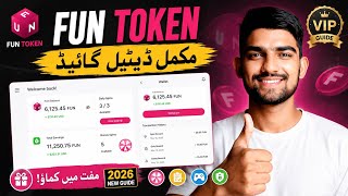 Fun Token Complete Guide 2026 | Dashboard, Spins, Quiz, Games & 2FA