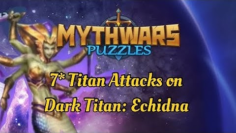 Mythwars & Puzzles: Attacks on Dark Titan 3rd #mythwarspuzzles 