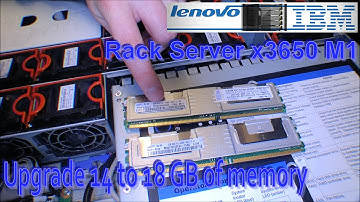 Extending IBM x3650 M1 from 14 to 18GB of RAM - 161