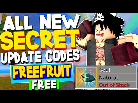 ALL NEW *SECRET* UPDATE CODES in BLOX FRUITS CODES! (Blox Fruits