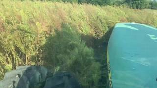 Disking Weeds As Tall As The Tractor