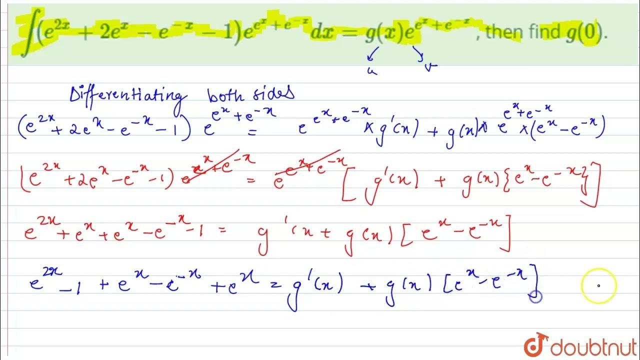 Int e 2x 2e x e x 1 e e x e x dx g x e e x e x Then int-e-2x-2e-x-e-x-1-e-e-x-e-x-dx-g-x-e-e-x-e-x-then