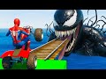 الرجل العنكبوت انقاذ باتمان Spider-Man Rescue batman vs iron man vs venom funny Game GTA 5 superhero