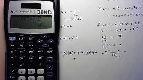 MCV4U Unit 4 Lesson 4 (Ice Cream Optimization) Part 1