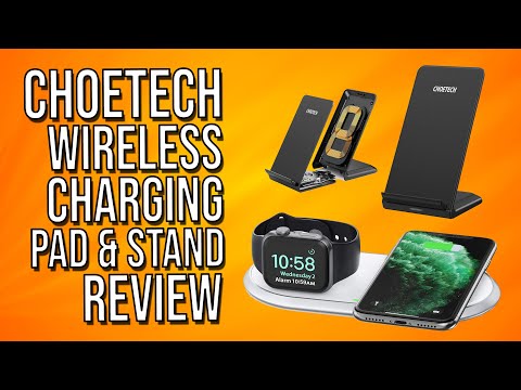 CHOETECH Wireless Charging Pad and Stand Review - iPhone & Android Wireless Charger