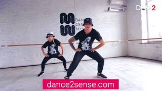 Dance2sense: Teaser - Hip-hop tutorial by Andrey Cheremisin - Missy Elliott & Pharrell Williams-WTF