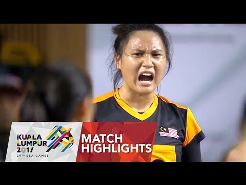 Highlights Netball Final Malaysia 🇲🇾 vs 🇸🇬 Singapore | 29th SEA Games 2017