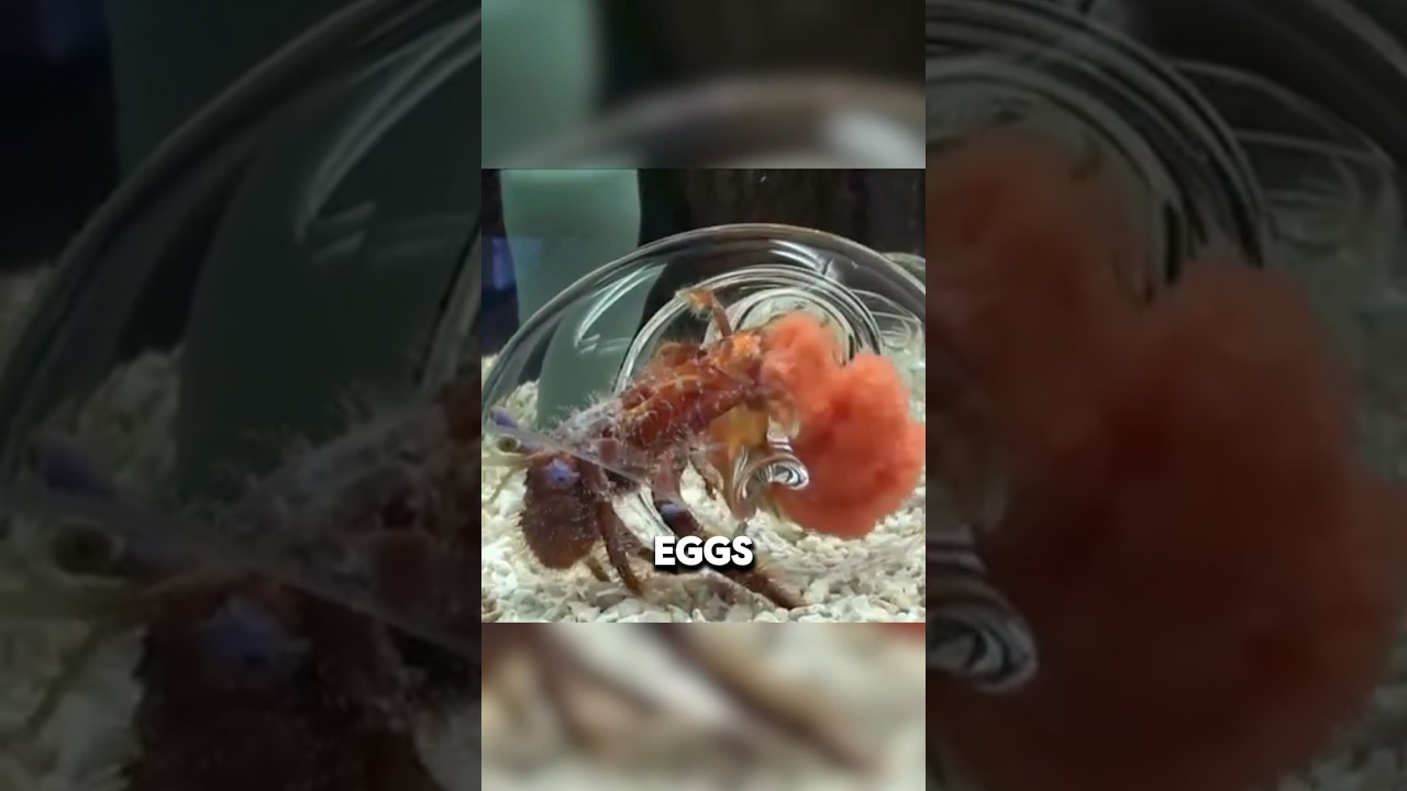 Glass Shell Reveals Hermit Crab’s Hidden Eggs