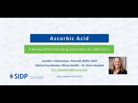 Ascorbic Acid: Evidence-Based Health Information Related to