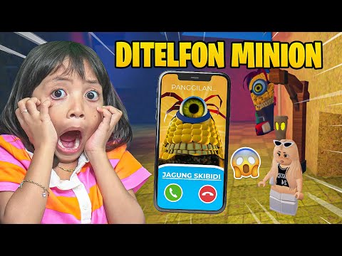 LEIKA DIKEJAR MONSTER JAGUNG ANEH DI MALAM HARI😱😨 ESCAPE CORNFACE SKINS [ROBLOX INDONESIA]