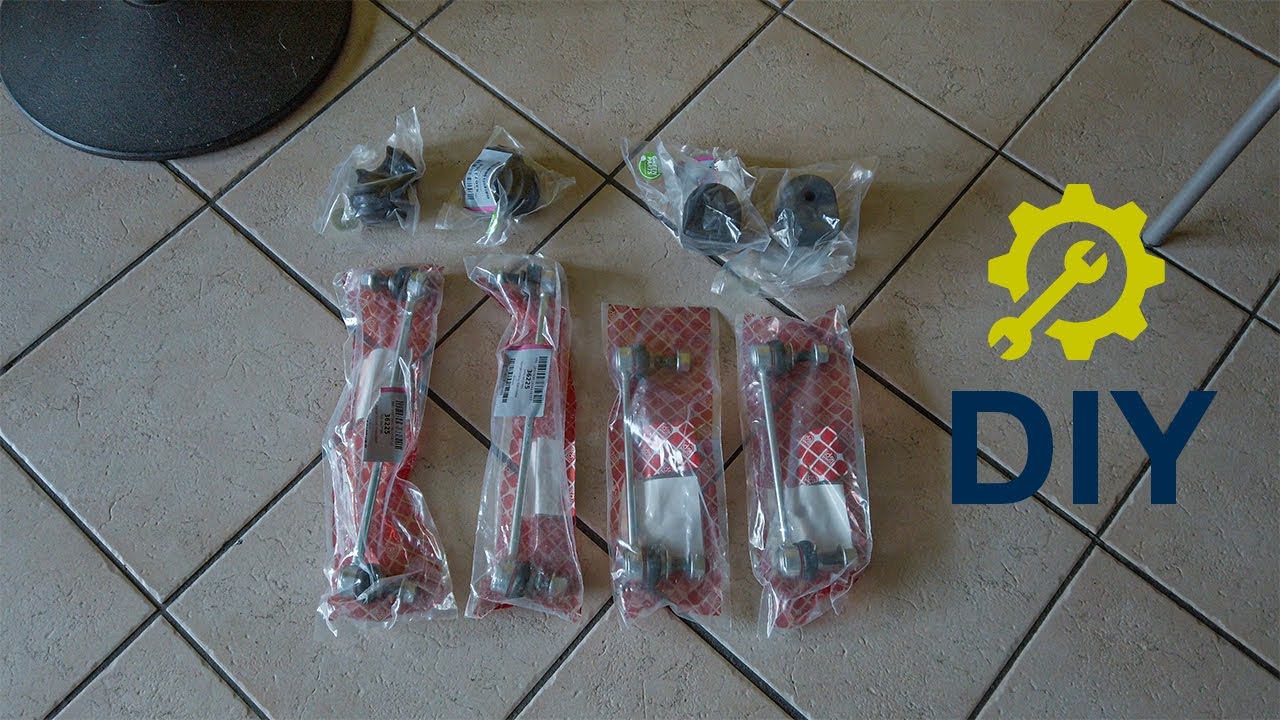 BMW 5er F10/F11 Sway Bar Links And Bushings Replacement DIY YouTube