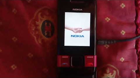 *NOT MINE* Nokia 7100-Startup and ShutDown