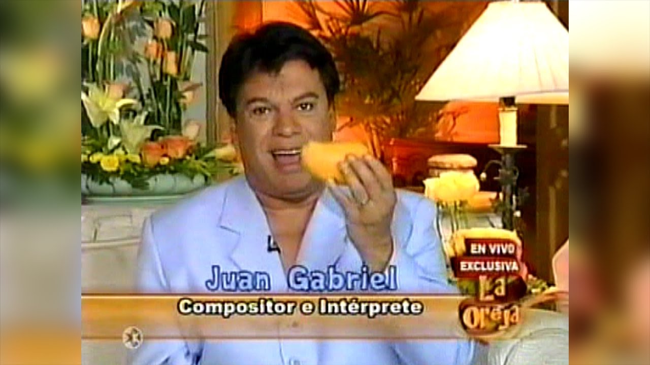 ¿Qué hace JUAN GABRIEL antes de salir al escenario? | Entrevista a Juan Gabriel en 