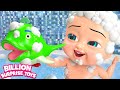 Bubble Bath with Toys | Kids Songs | Billion Surprise Toys