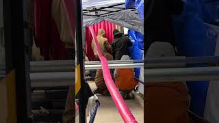 Pulling 900 ft cable all day 48hrs. #heater #winter #wire-pull #electrical #electrician #texas #dfw