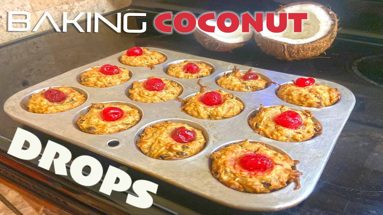 Baking Coconut Drops - YouTube