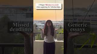 Mistakes to be avoided while applying for Scholarships