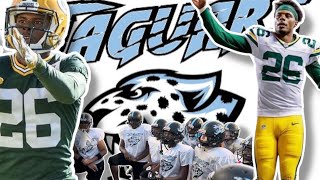 Former NFL Green Bay Packer Talks To East Howard Jaguars.