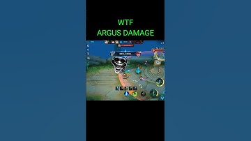 ARGUS DAMAGE BRO #ARGUS #Shorts #MLBB #mobilelegends