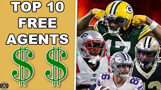 TOP 10 NFL FREE AGENTS 2022 | Contract Predictions & Best Team Fits