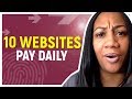 10 WEBSITES THAT PAY YOU $100 A DAY  (PERFECT FOR NEWBIES)