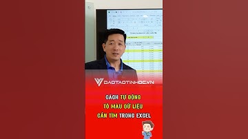 Cách tự động tô màu dữ liệu cần tìm trong Excel. #daotaotinhoc #tinhocvanphong #excel #exceltips